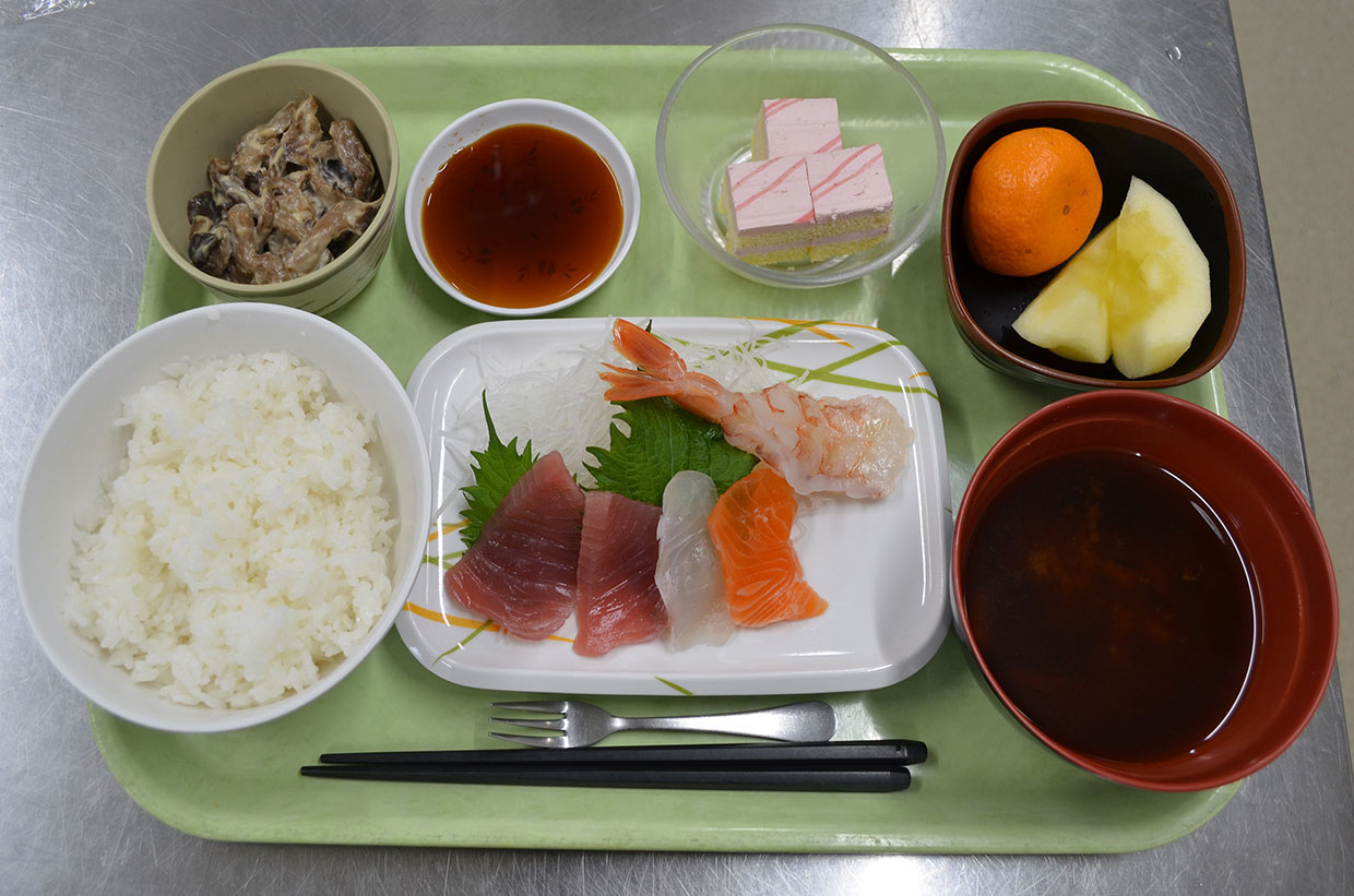 新鮮なお刺身を豪華にどうぞ!!『お刺身御膳』