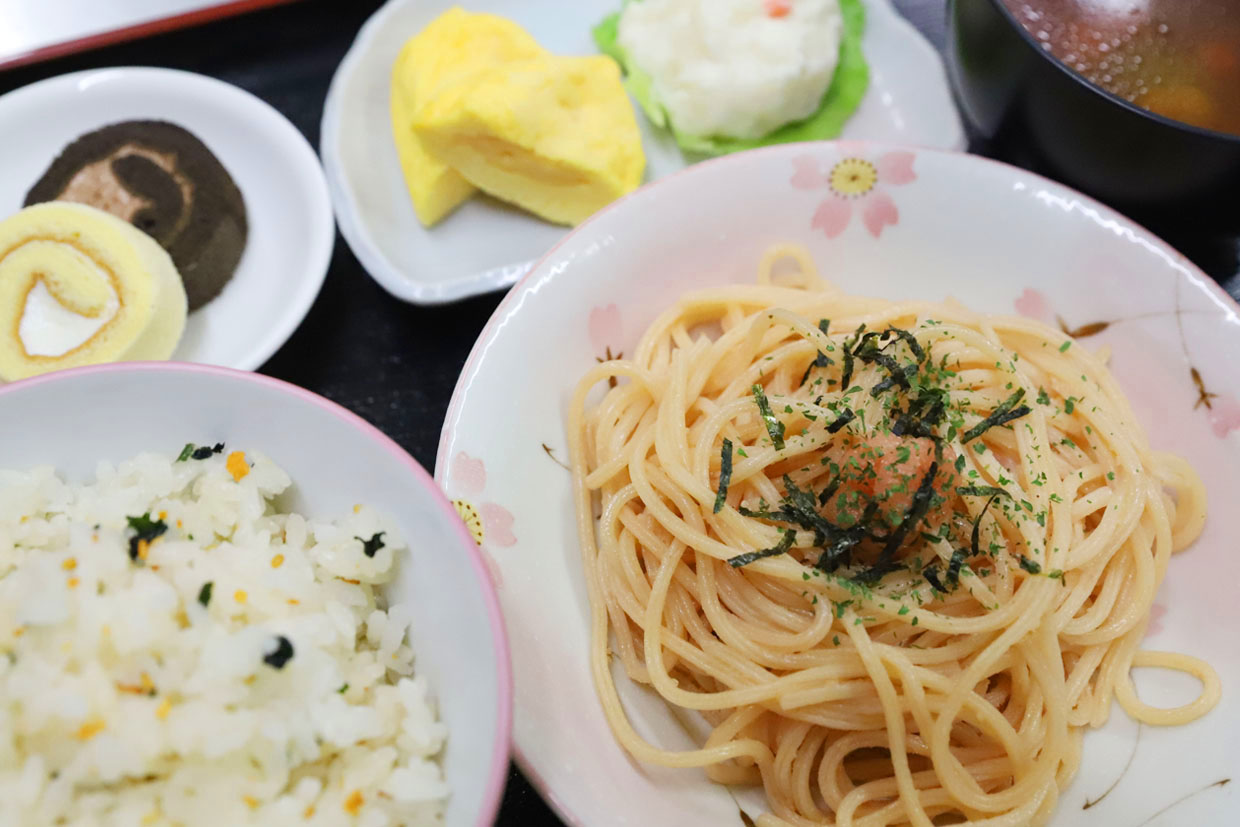 素材の旨味とバターが香る『絶品たらこスパ』♪